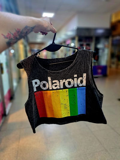 Muscu Crop Nevado Polaroid