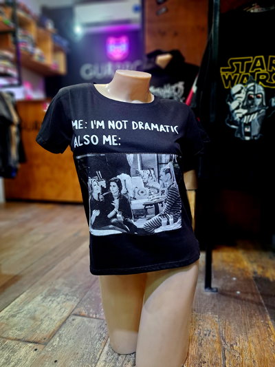 50cm Remera Negra Friends