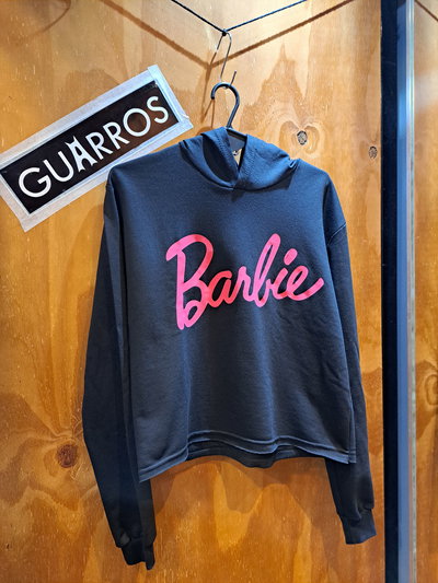 Buzo Corto con Capucha Barbie
