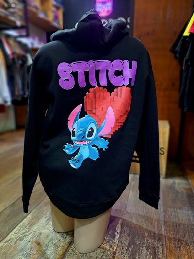 Buzo Canguro Stitch