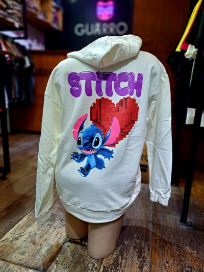 Buzo Canguro Stitch-