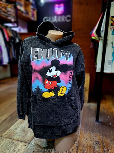 Buzo Vestido Canguro Nevado Mickey Enjoy
