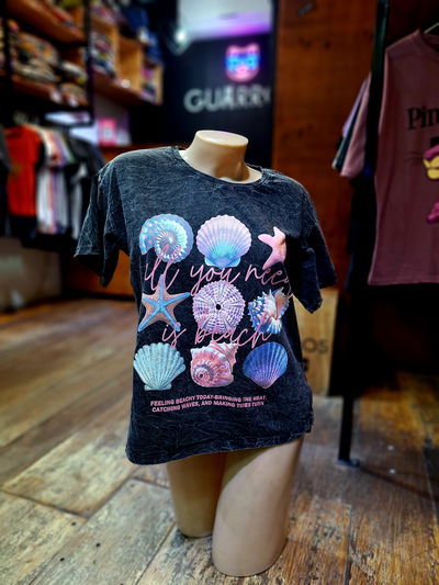 55cm Remera Nevada Caracoles