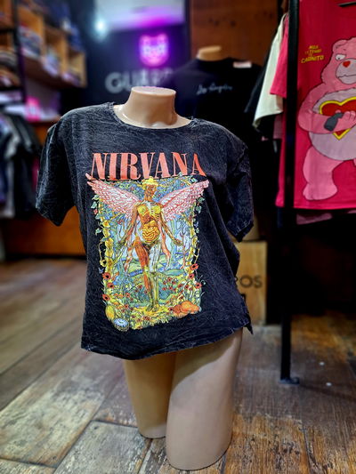 55cm Remera Nevada Nirvana In Utero