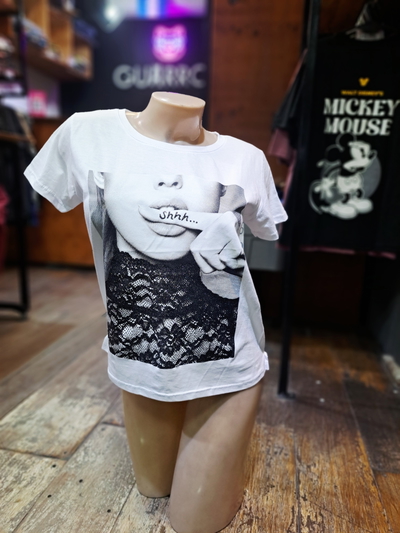 Remera Blanca |Talle Único Mujer| Shhh
