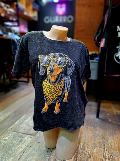 55cm Remera Nevada Salchicha print