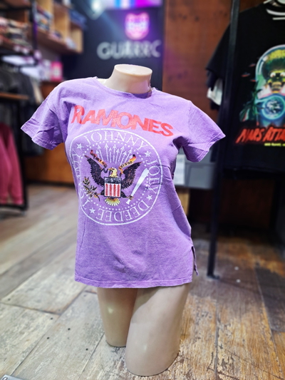 50cm Remera Nevada Ramones Logo clásico Lila