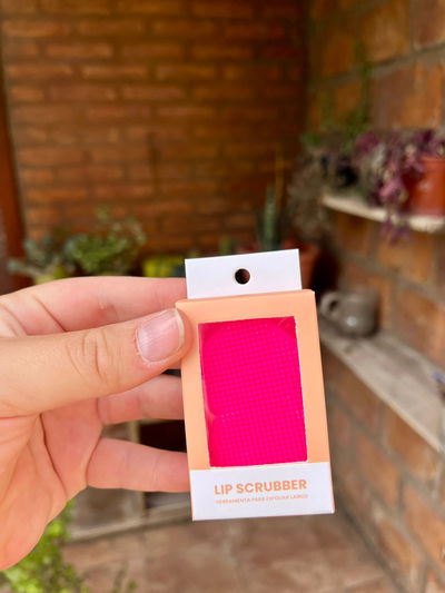 Esponja exfoliante de labios