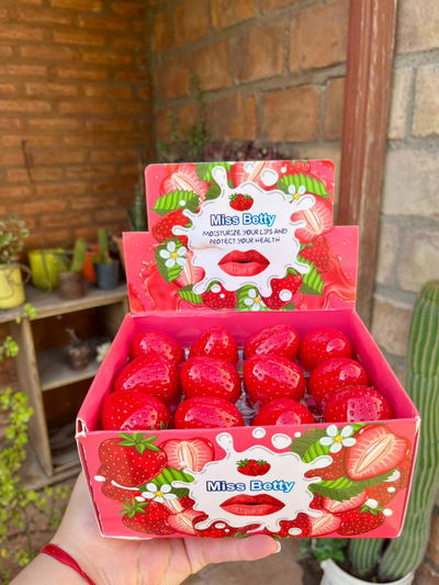 Bálsamo labial de frutilla