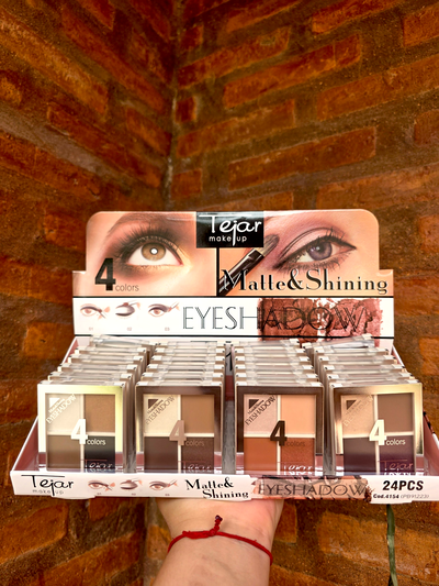 Paleta x4 Sombras TEJAR