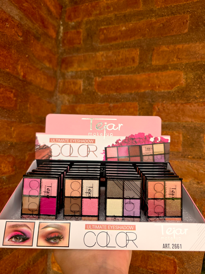 Paleta x6 sombras TEJAR