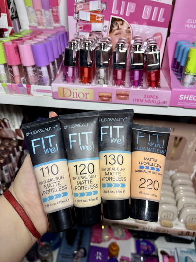  Base cobertura media Hudabeauty