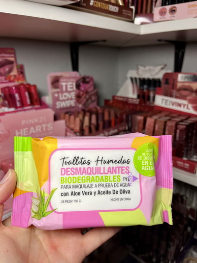 Toallitas desmaquillantes x25