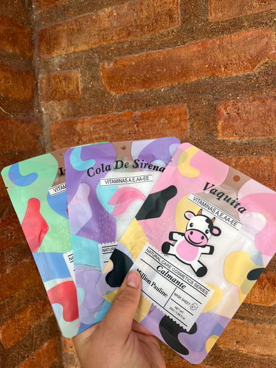 Mascarilla facial personajes