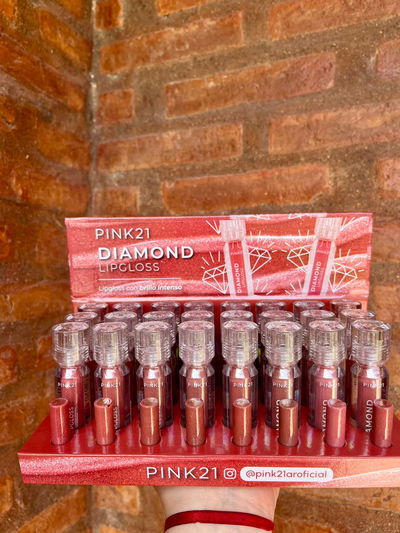 Gloss con brillo Pink 21