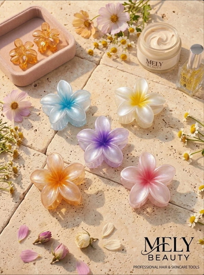 Broche para el pelo forma de flor - Mely