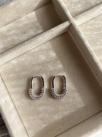 Aros cubanos con cubics