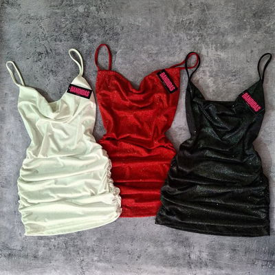 Vestido con brillos