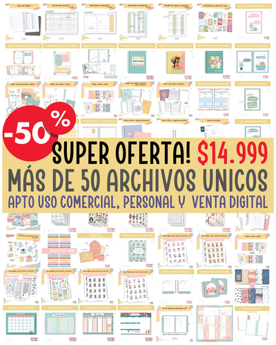 Kit + de 50 Archivos Unicos