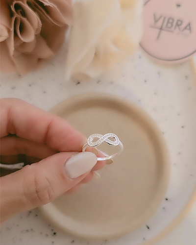ANILLO INFINITO BRILLANTE