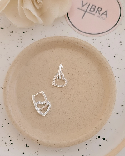 AROS CORAZÓN BRILLANTE