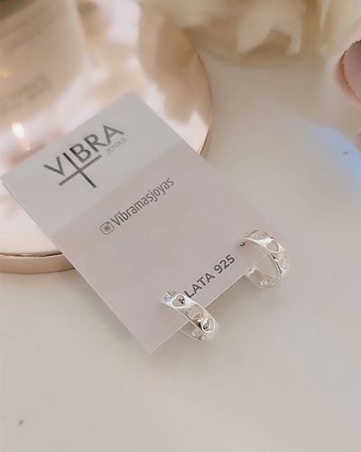 ARGOLLAS CORAZONES CALADOS