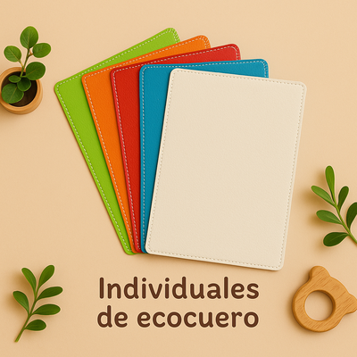 Individual Infantil de ecocuero- SUPER SALE!