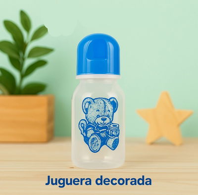 Juguera decorada de 140ml. 