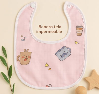 Babero de tela impermeable - ** OFERTA LANZAMIENTO! **