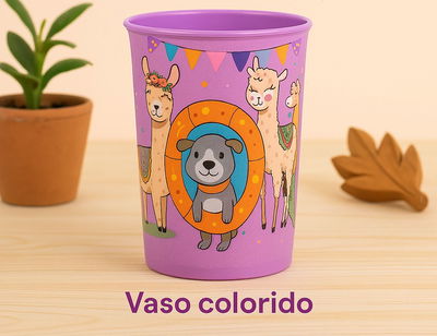 Vaso Colorido - REBAJADO!