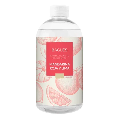 Aromatizante Mandarina Roja y Lima 500ml