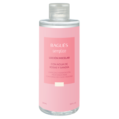 Loción micelar con agua de rosas y sandía 250ml
