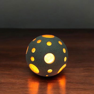 LAMPARA DE SAL BOLA
