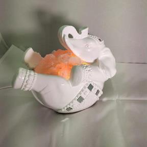 LAMPARA DE SAL ELEFANTE 24 cm