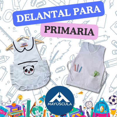 DELANTAL PARA PRIMARIA