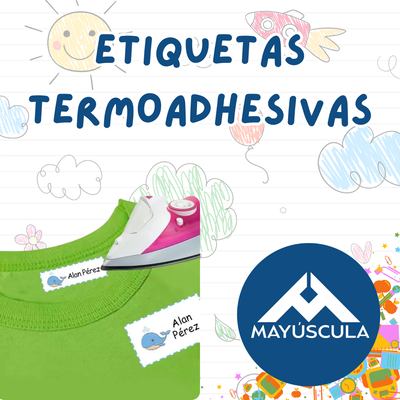ETIQUETAS PARA ROPA TERMOADHESIVO