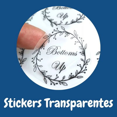 STICKERS TRANSPARENTES