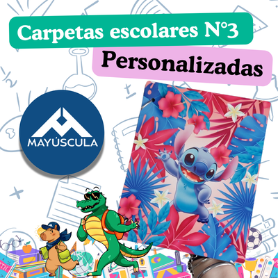 TAPA DE CARPETA ESCOLAR N°3 