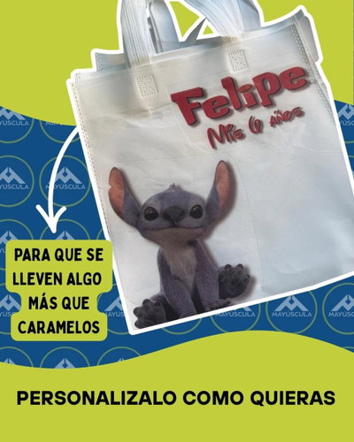 Bolsas de friselina personalizadas 