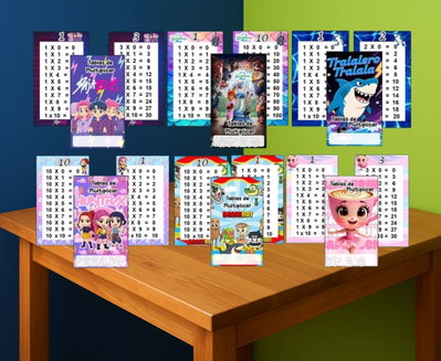 Tablas de multiplicar 