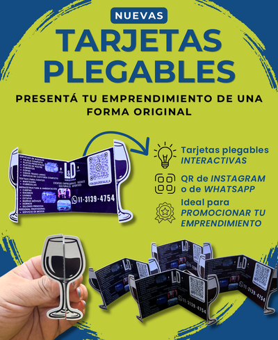 TARJETAS PLEGABLES