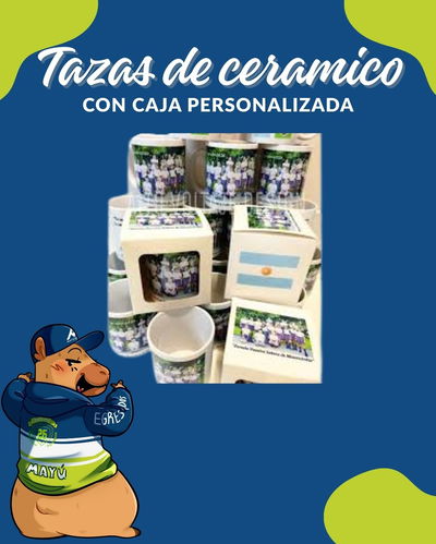 TAZAS DE CERAMICA PARA EGRESADOS