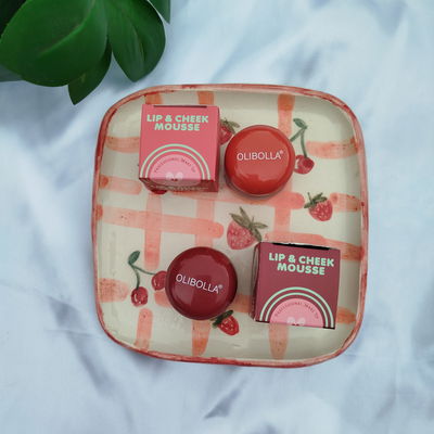 Lip&Cheek mousse "Olibolla" ☆