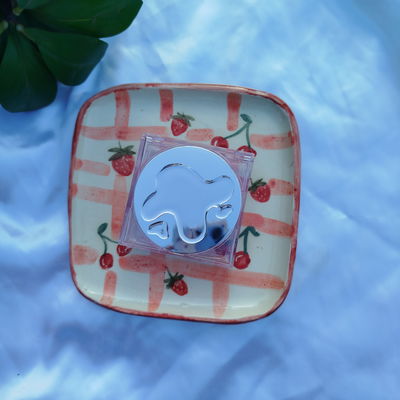 Transparente and thin aire cushion cream "Gege Bear" ☆