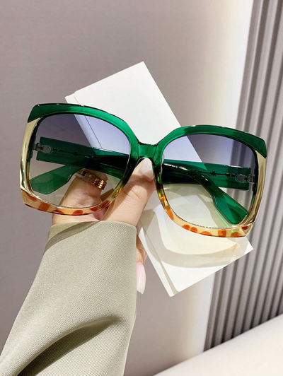 LENTES DE SOL VERDE PRINT