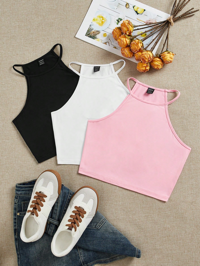 PACK DE TOPSITOS SHEIN TALLE M