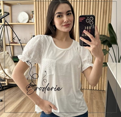 REMERA BRODERIE