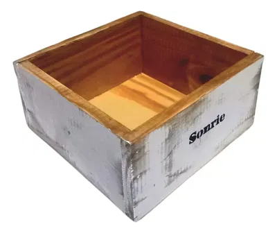 Cajon Organizador Madera 20x20 Modelos Surtidos