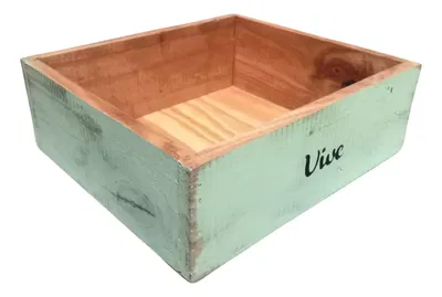 Cajon Organizador Madera 25x30 Modelos Surtidos