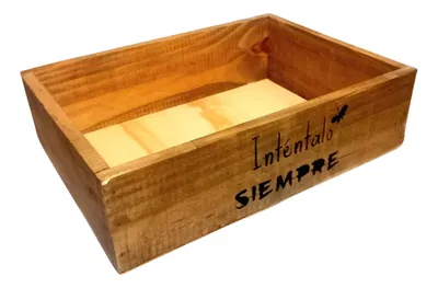 Cajon Organizador Madera 35x25 Modelos Surtidos